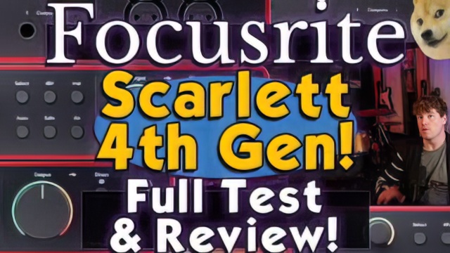 focusrite scarlett 2i2 4th gen #cuomomusiccreation